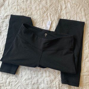 Ivivva (Lululemon Girls) Reversible Black Leggings